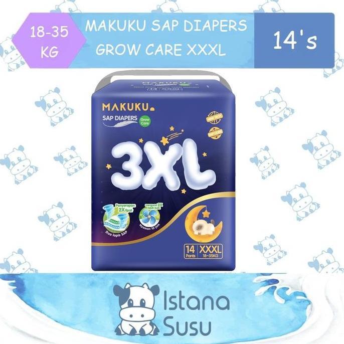 Bybd- Makuku Sap Diapers Grow Care Pants Size 3Xl / 4Xl
