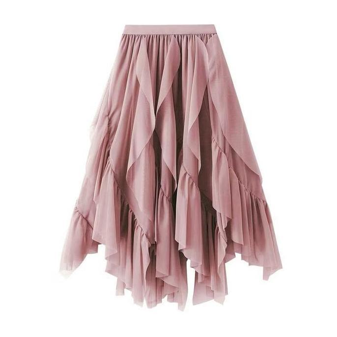 ROK TUTU MIDI LAYER PREMIUM IMPORT / ROK TUTU TILE SPIRAL IMPORT