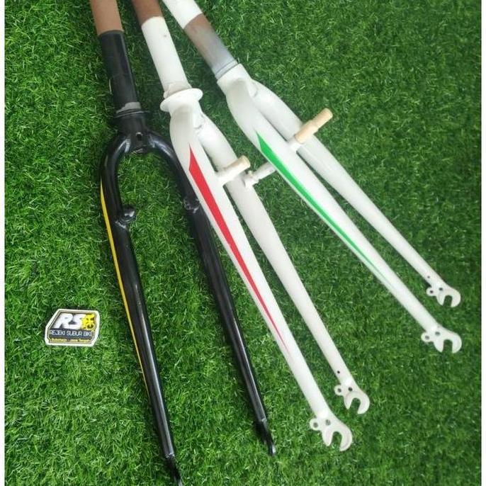 FORK RIGID BESI SEPEDA 700C ROADBIKE FIXIE HYBRID APPALANCHIA ORIGINAL DAN TERPERCAYA