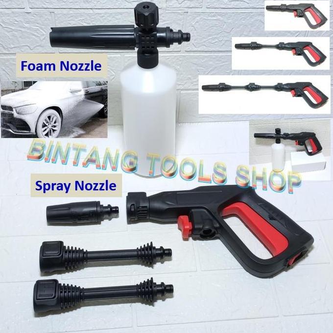Clapix- Short Gun Nilfisk Replacement Tembakan Gun Untuk Jet Cleaner Nilfisk