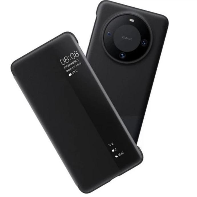 Smart View Flip Cover Mate 60 Mate 60 Pro Mate 60 Pro+ Case Casing Ori Terlaris