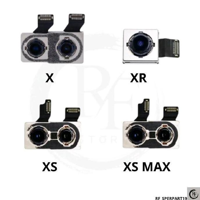 CAMERA/ KAMERA BELAKANG FOR HP IPHONE X/ XR/ XS/ XSMAX/ ORIGINAL QUALITY MODUL CAMERA NEW ORIGINAL D