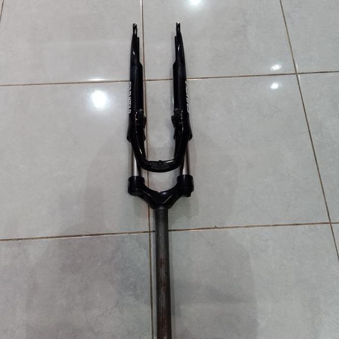 FORK SR SUNTOUR 700C SF12- NEX V 63T HITAM NEW ORIGINAL DAN TERPERCAYA