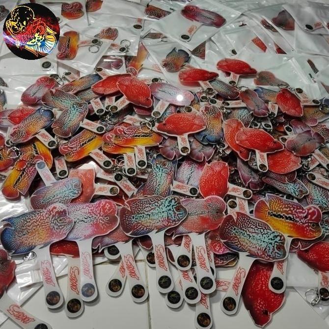 Fishbou- Wayang Louhan Wayangan Untulan Ikan Louhan Aclyric Tebal Besar