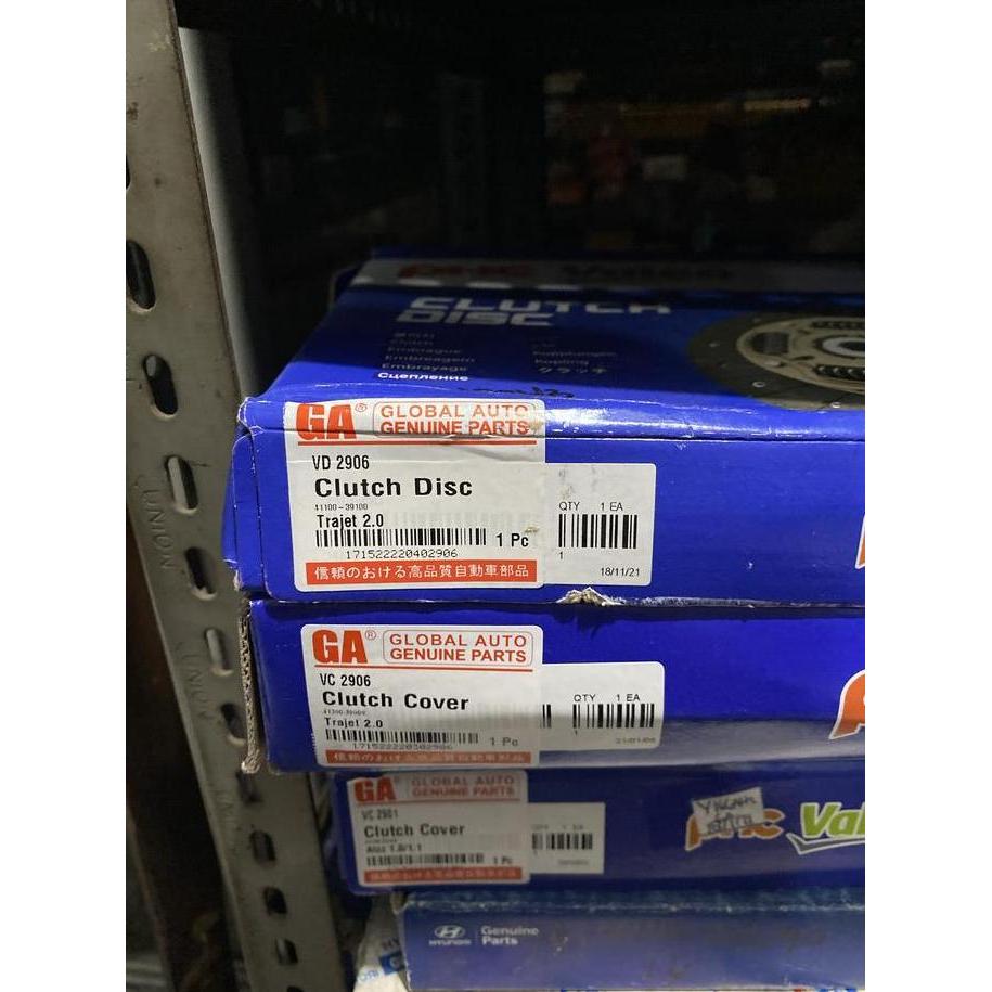 Kopling set trajet 2.0 valeo