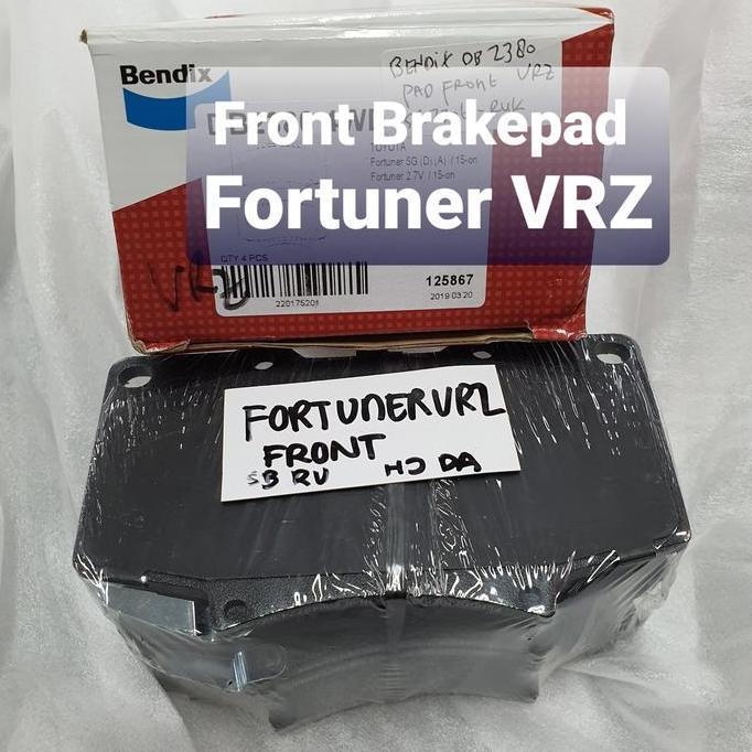 NEW Bendix Brakepad Front Fortuner VRZ