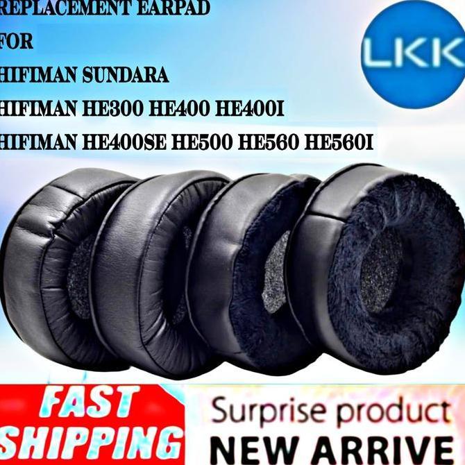 DE180 >> Bantalan Earpad Foam Hifiman Sundara HE400SE HE400i HE400S HE400 SE