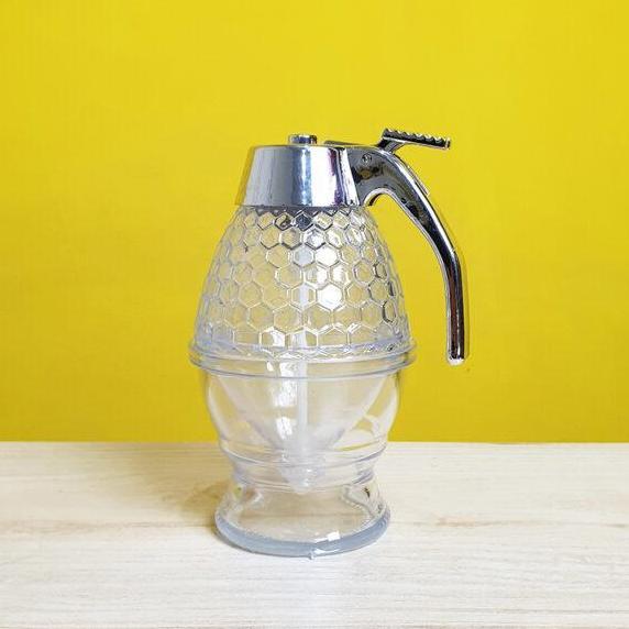 Botol Madu Sirup Honey Dispenser Jar Container Teko Gula Unik Portable