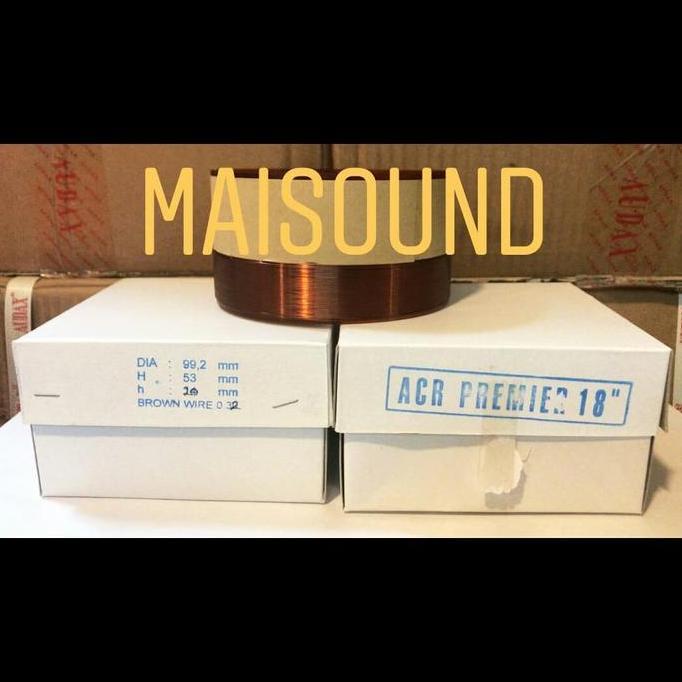 DY42 - SPUL SPEAKER ACR PREMIER 18 Inch spool