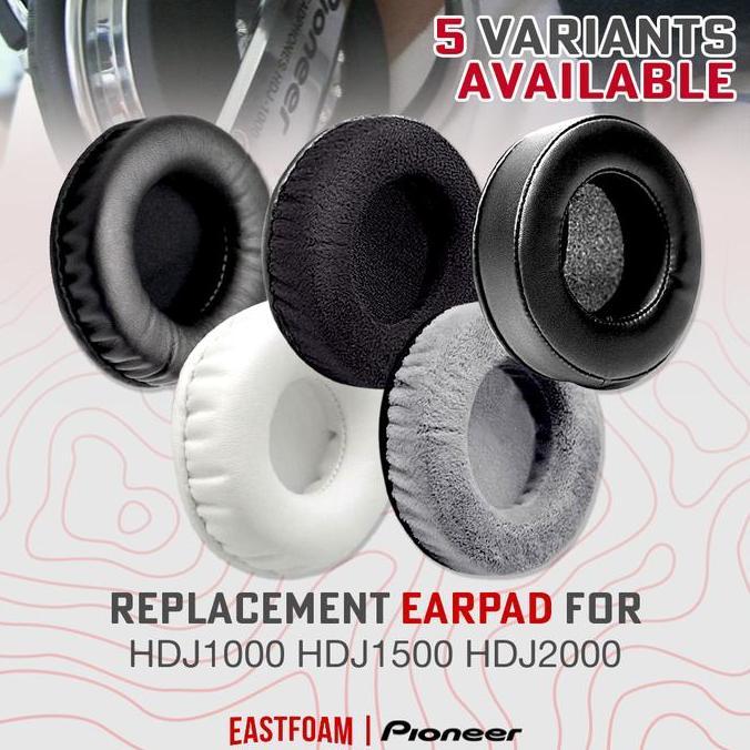 DF155 - Busa Earpad Pioneer HDJ1000 HDJ2000 HDJ1500 HDJ 1000 HDJ 2000 HDJ 1500