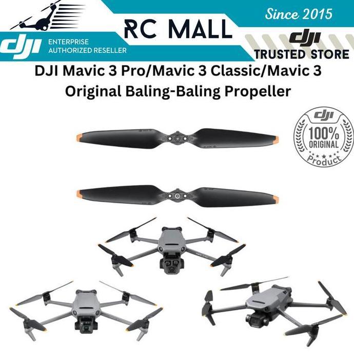 Baling-Baling Propeller DJI Mavic 3 Pro DJI Mavic 3 Classic DJI Mavic 3 Propeller Baling-Baling Orig
