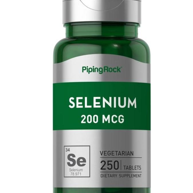 Pipingrock selenium 200 mcg isi 250
