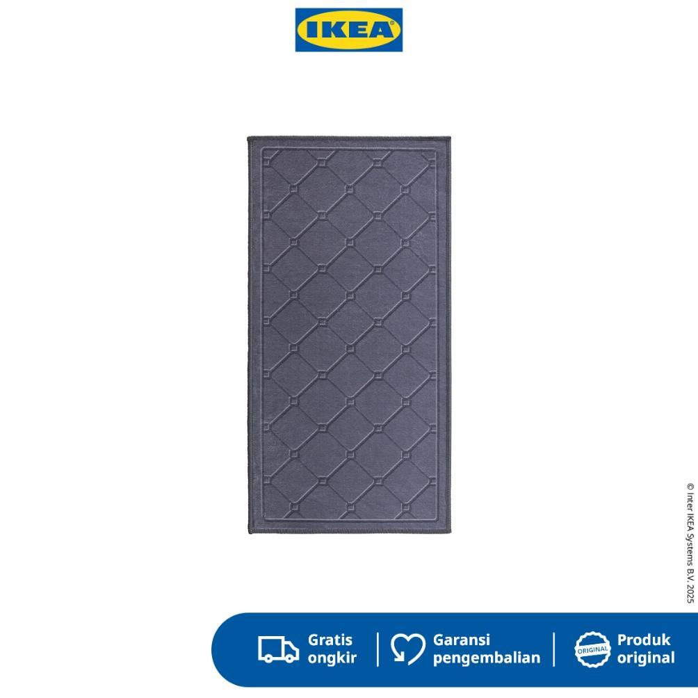 IKEA SHUFU Keset Multifungsi Kotak Abu 45x90cm