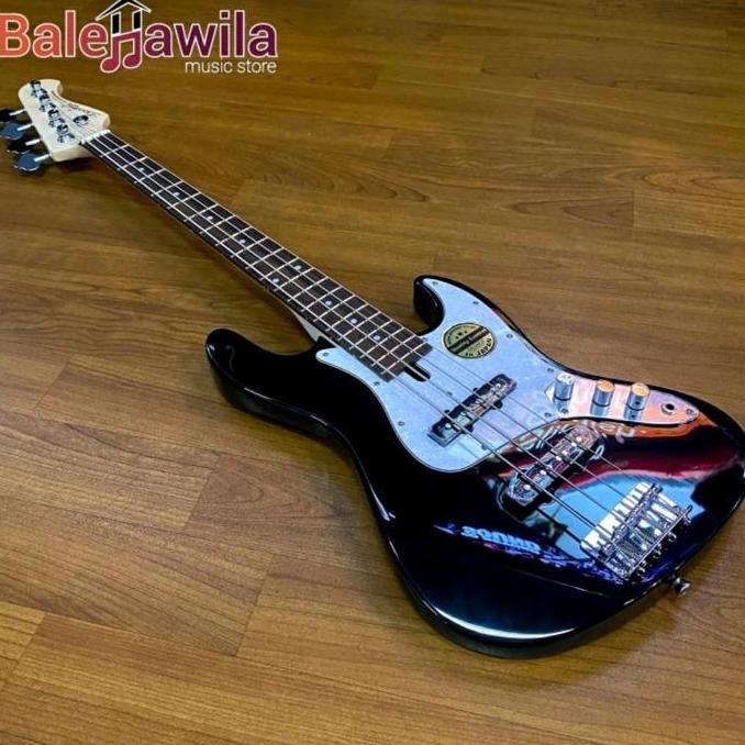 Murah Gitar Bass Elektrik Bacchus Universe Series WJB Mini R Gitar Bass Bacchus WJB Mini Rosewood No