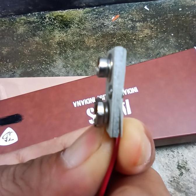 Murah Socket batre original ltd esp untuk gitar dan bass aktiv Non COD