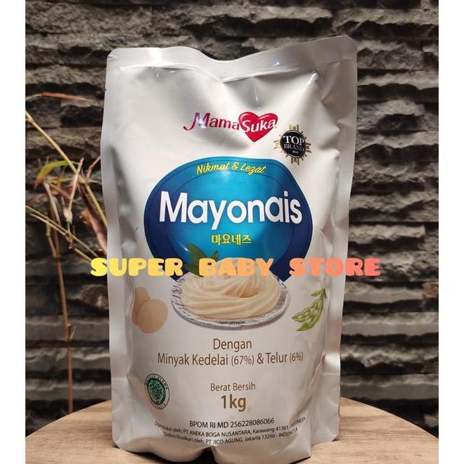Mamasuka Mayonais Mama Suka Mayonnaise Mayones 1 Kg