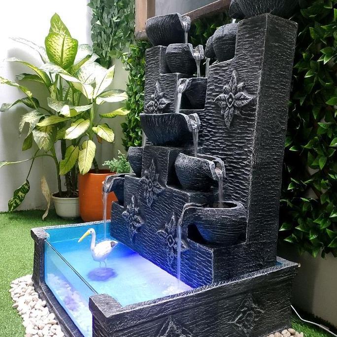 Terlaris Dengan Mesin Air Mancur Pancuran Hiasan Taman Dekorasi Hiasan Taman