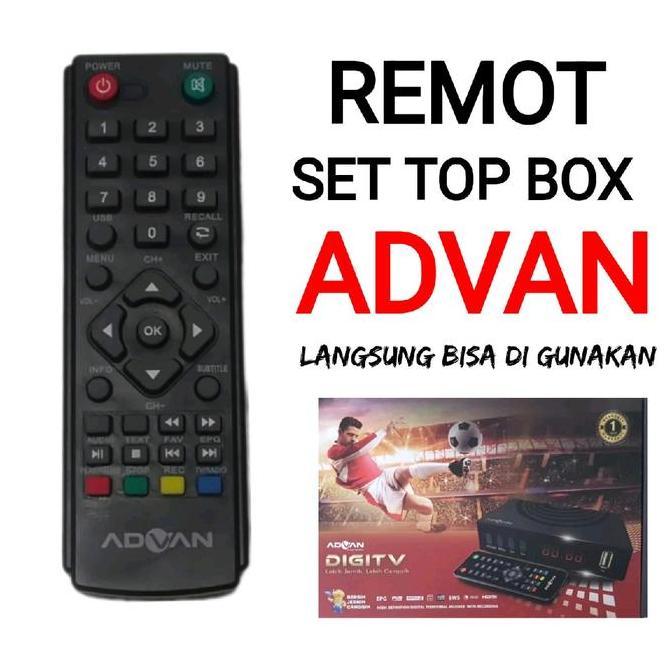 Ofwc- Remote Set Top Bok Advan Digitv Remot Stb Advan Digitv / Digibox