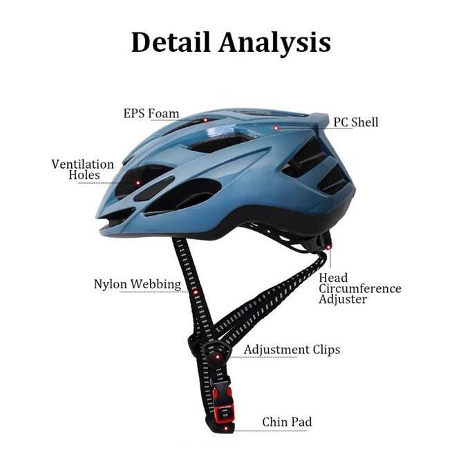 Helm Sepeda Scooter Bicycle Helmet Ultralht Standard Version Taffsport Bk4