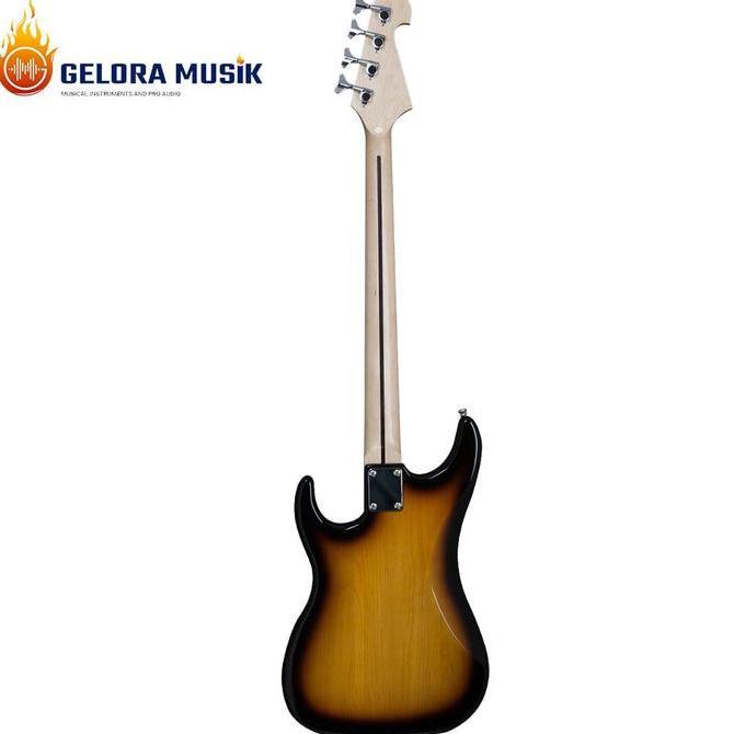 Murah Gitar Bass Elektrik Washburn SB1PTS-A Sona Master Gloss Tobacco BS Non COD