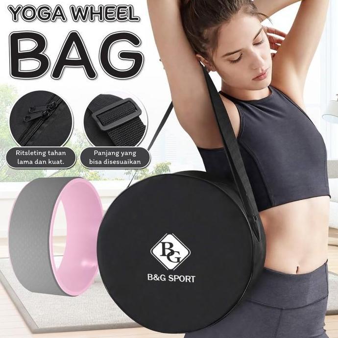 Mosquebarbara - Bg Sport Yoga Wheel I Roller Yoga Plates + Tas