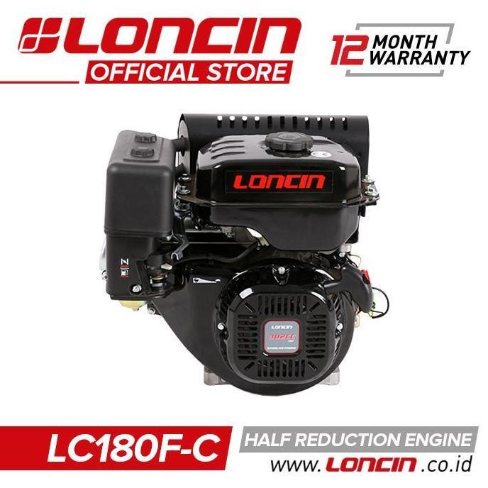 TERBARU Loncin LC180 F-C (Putaran Lambat) Mesin Penggerak Bensin