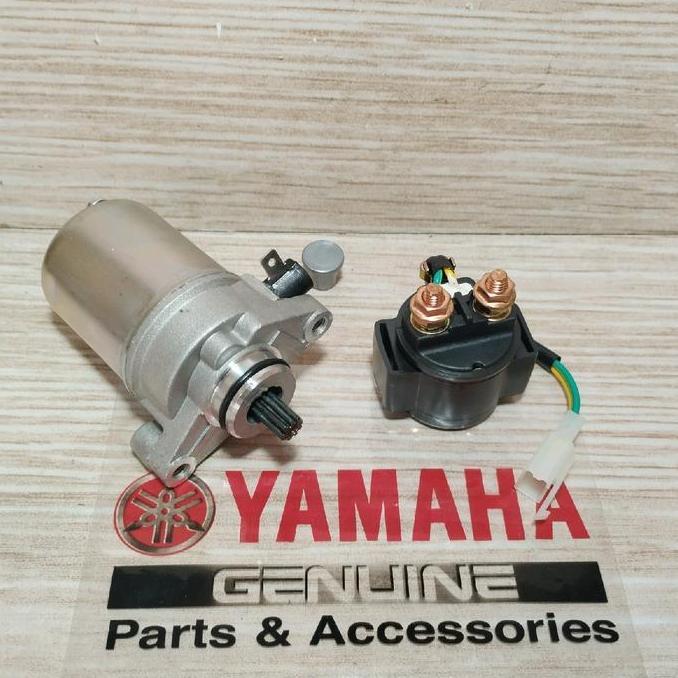 Paket Dinamo Stater Starter + Bendik / Relay Stater Motor Fizr - Sigma - Alfa Motorcycle