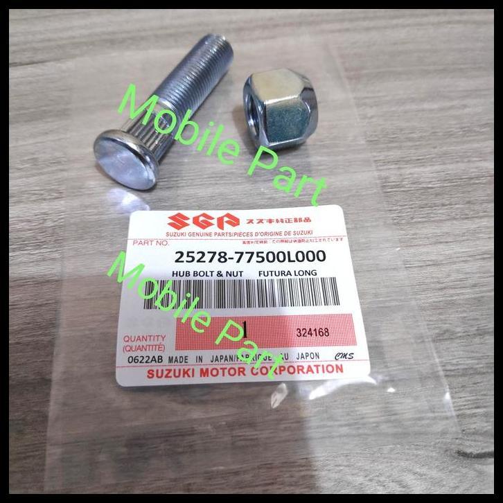 DISKON HUB BOLT BAUT RODA SUZUKI FUTURA PANJANG 5CM 25278-77500
