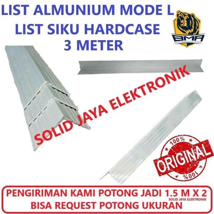 Trikikal- List Siku L Hardcase Lis Almunium Box Hard Case Aluminium 3M Bma