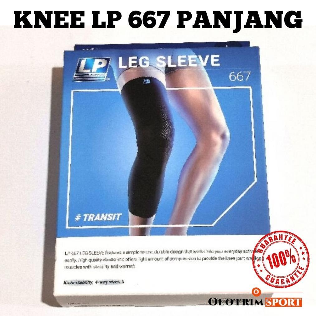 Knee LP Support Panjang Original Deker Lutut Engkel 667 Long