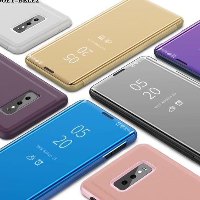VIVO X50 / X50 PRO CLEAR VIEW FLIP MIRROR COVER CASE STANDING (TERBAIK) (TERBARU) (TERMURAH)