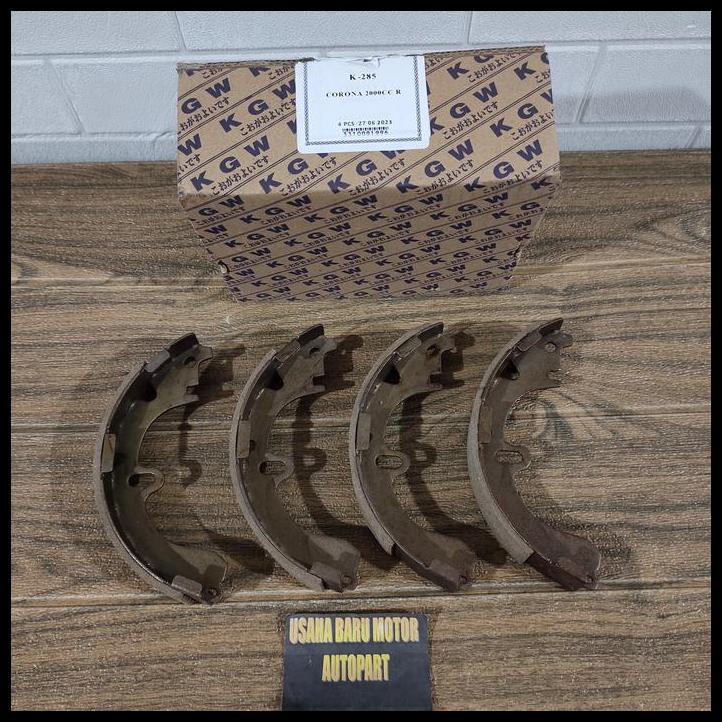 DISKON KAMPAS REM BELAKANG SET TOYOTA CORONA GL EX SALOON , ABSOLUTE TROMOL 