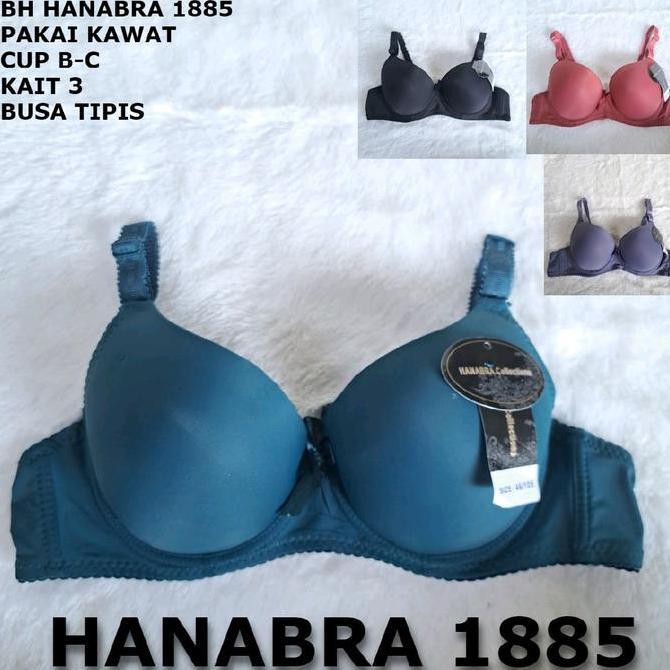 Wkwx- Bh / Bra Hanabra Pakai Kawat Cup Besar B-C 1885