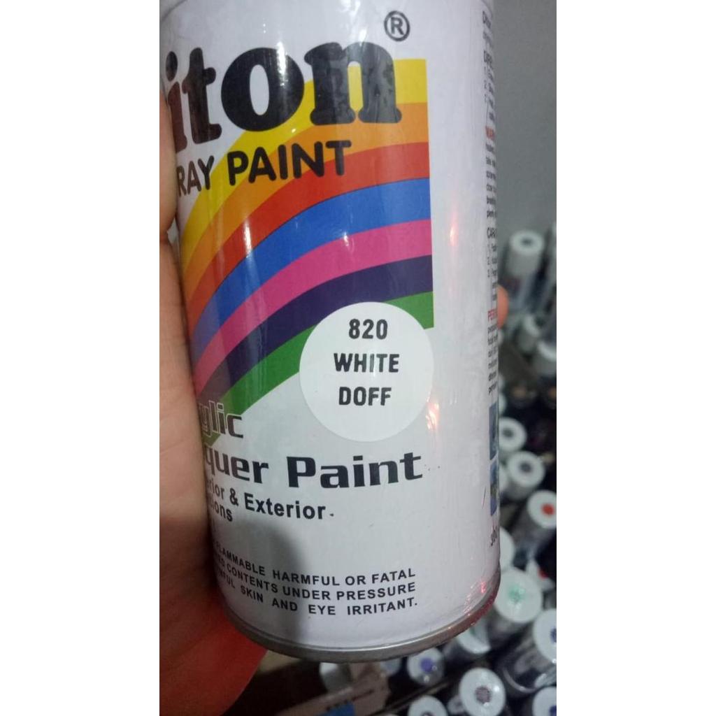 Wbex- Pilok Pilox Diton White Doff 820 300Cc Putih Doff 820 300Cc