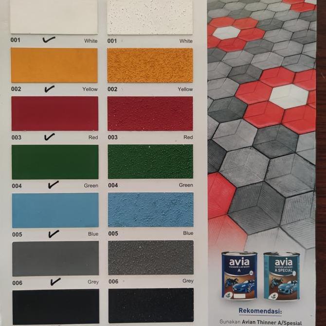 Wbex- Avian Cat Paving - Cat Avian Paving - Avian Cat Lapangan Ukuran 5Kg