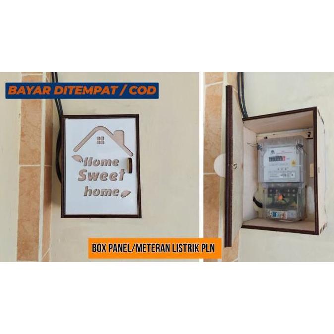 (Allthebest) Tutup Meteran Listrik PLN / Box Panel Listrik Rumah