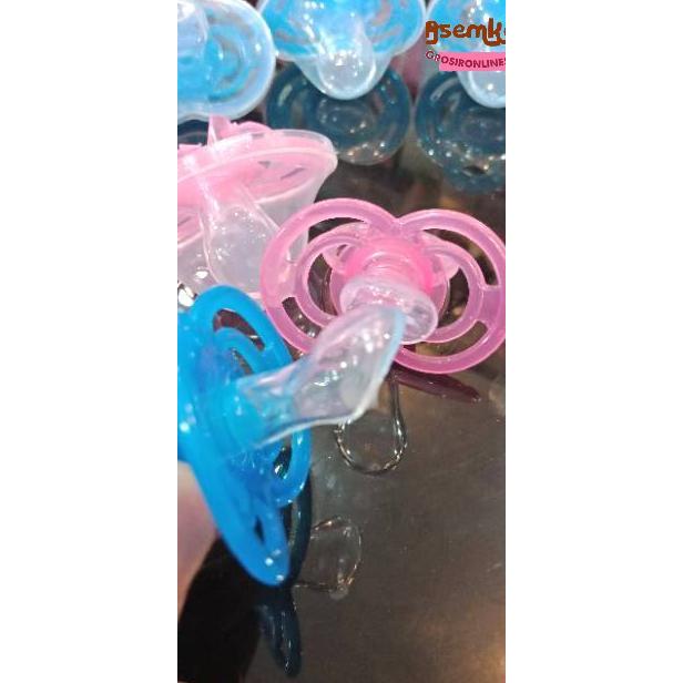 Terbaru Empeng Kupu Love Termurah / Empeng Bayi Gepeng Bulat Murah / Empeng Dot Gepeng Bulat Bayi