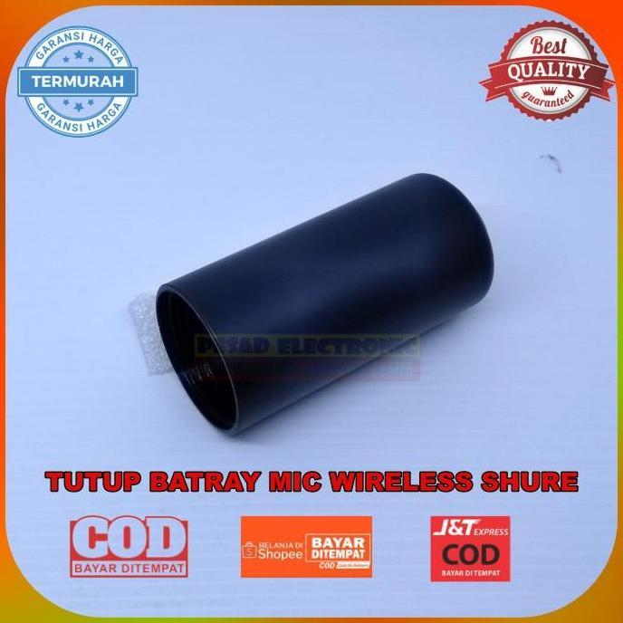 (Allthebest) TUTUP MIC WIRELEES SHURE/Tutup mic/tutup batray mic shure