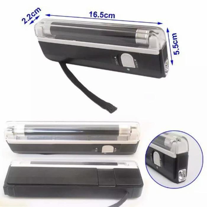 Money Detector Pendeteksi Uang Palsu + Senter Cosco