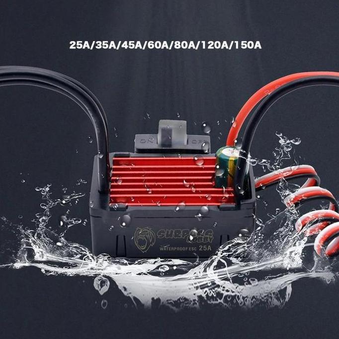 Surpass Hobby Esc Brushless 35A 45A 60A Rc Car Brushless Wltoys Hsp