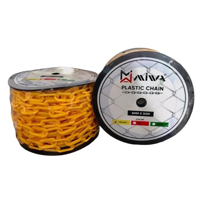 RANTAI PLASTIK 6MM / RANTAI TRAFFIC CONE