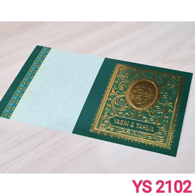 Blangko Cover Buku Yasin ERBA YS-2102 isi 100 Lembar