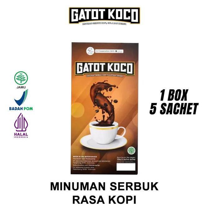 Healtiwi- Kopi Gatot Koco By Dr Hen Original Bpom Sachet & Box | Coffee Gatot Kopi Pria