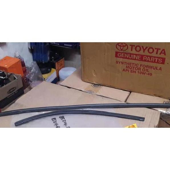 Karet Rubber Wiper Depan 2Pcs , Belakang 1Pc Ori 85214-68Xnx / 58Xnx 10Sxx Alphard Anh20 Ggh20 Asli