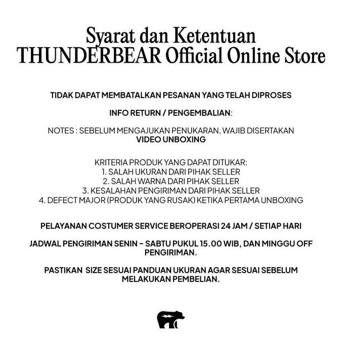 Kakikaki- Sepatu Thunderbear - Ghassan Black White Canvas Casual Shoes Sneakers Pria