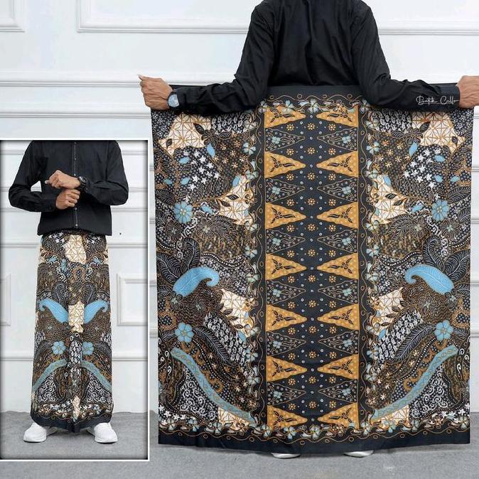 Otwkirim- Sarung Batik Azzahir Sarung Dewasa Sarung Remaja Motif Santri Pekalongan (Motif Azzahir)