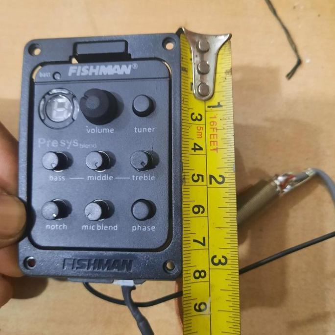 Gongging- Preamp Fishman Eq Blend Original Akustik/Eq Fishman Blend