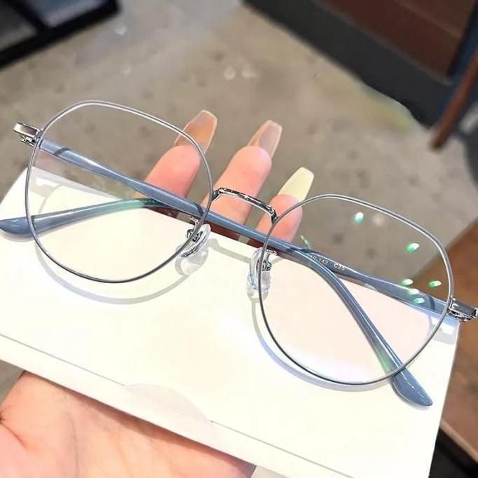 Whynot- Fg Kacamata Hitam Anti Blue Light Anti Radiasi Blue Ray Gaya Korea Ovl