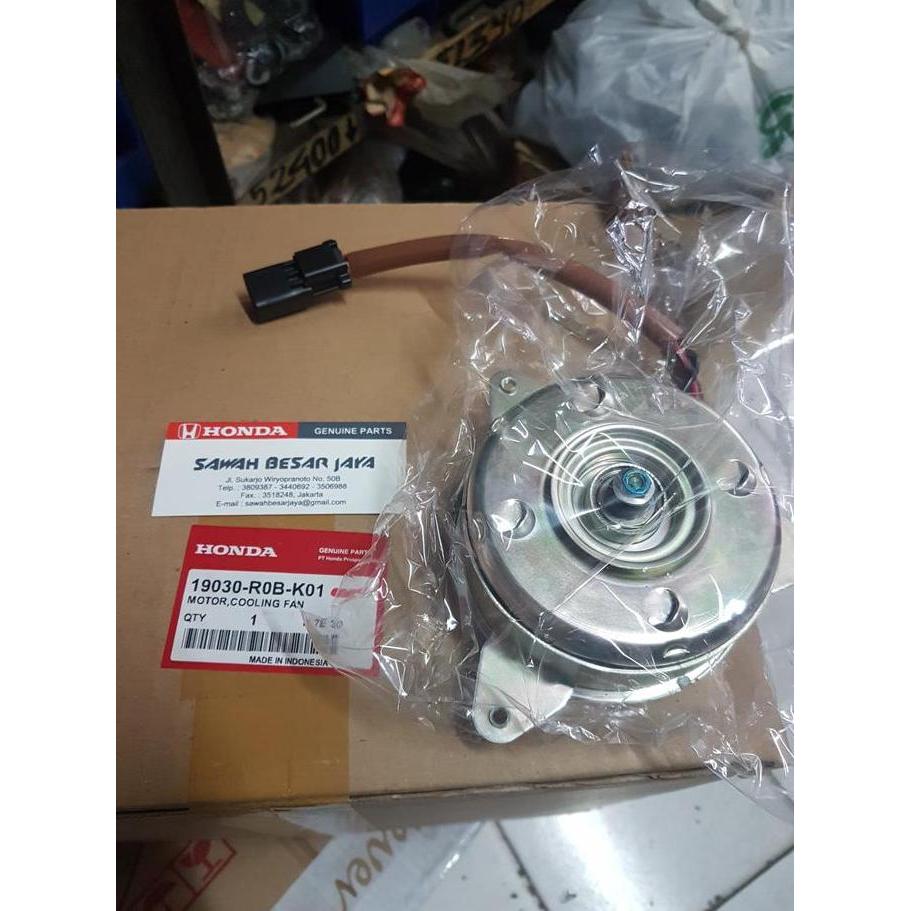 Motor Extra Fan Atau Kipas Radiator Honda Brio Original Baru
