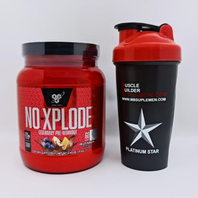 Gaskuyy- No Xplode Bsn 60 Servings N.O. Explode Pre Workout 60Servings Serv Serving Suplemen Kebugar